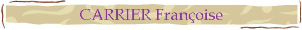 Franoise CARRIER